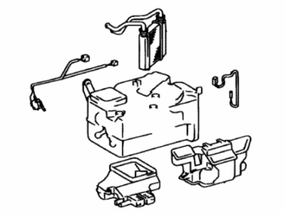 Scion 87150-52090 Radiator Assy,  Heater