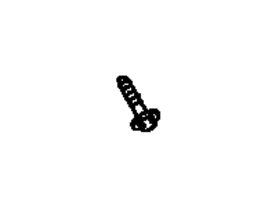 Toyota 90119-08B02 Bolt, With Washer