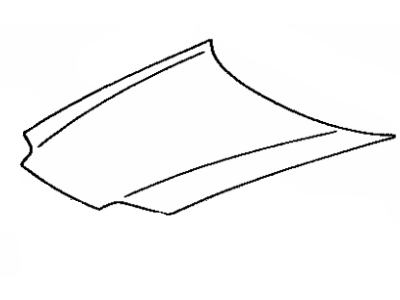 Toyota 53301-14340 Hood