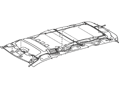 Toyota 63320-08906-E0 Headlining Assy,  Roof