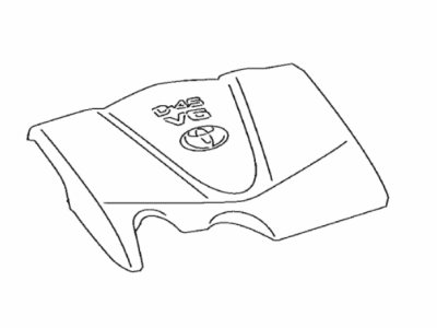 Toyota 11209-0P050 Cover Sub-Assy,  V-Bank