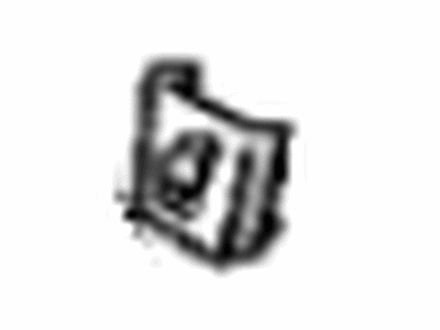 Toyota 57635-08030 Reinforcement,  Rear Floor Side Member,  Rear RH