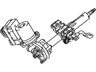 Toyota 45250-08041 Column Assy,  Steering