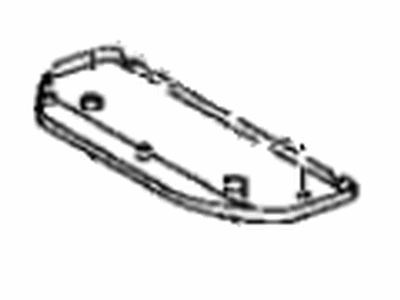 Toyota 78988-D1030-B2 Cover,  Rear Seat Footrest,  NO.2