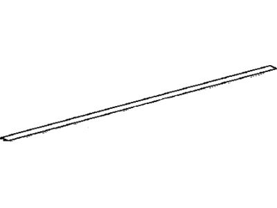 Toyota 72129-08051-B2 Protector,  Seat Track Lower Rail,  NO.3