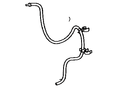 Toyota 17308-0V040 Hose Sub-Assembly, Vacuum