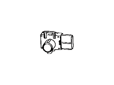 Toyota 89341-60060-B7 Sensor, Ultrasonic, Front Corner, Silver