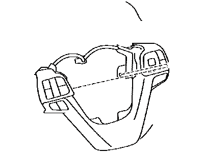 Toyota 84250-08060-B0 Switch Assy,  Steering Pad