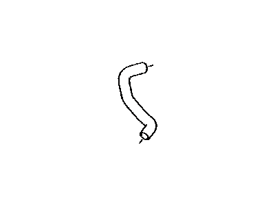Toyota 87245-08290 Hose,  Heater Water,  Outlet A