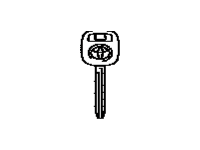 Toyota 69515-08020 Key,  Blank