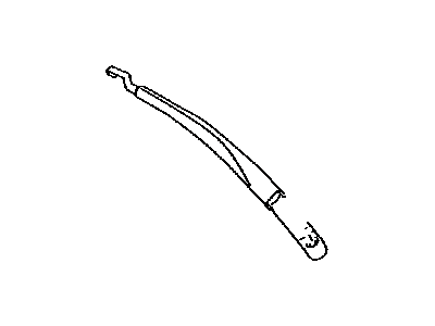 Toyota 85221-08030 Arm,  Front Wiper,  LH