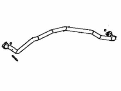 Toyota 88717-08400 Pipe,  Cooler Refrigerant Suction,  NO.1