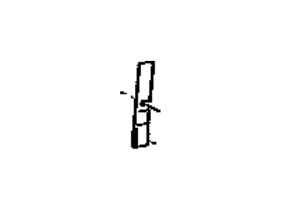 Toyota 71704-08010-C0 Band Sub-Assy,  Rear Side Seat,  NO.2