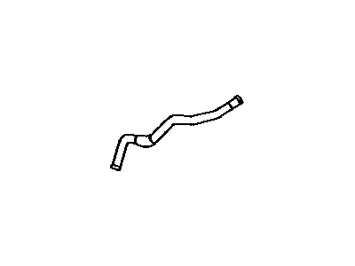 Toyota 87208-08180 Pipe,  Heater Water Inlet,  C