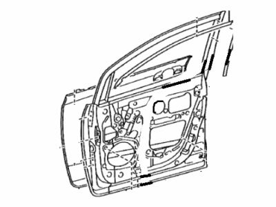 Toyota 67001-08060 Panel Sub-Assy,  Front Door,  RH