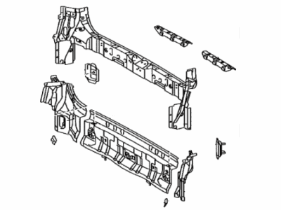 Toyota 58302-08030 Panel Sub-Assy,  Body Lower Back