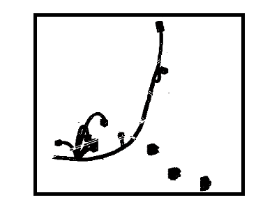 Toyota 82184-08420 Wire,  Back Door,  NO.1