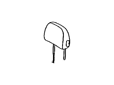 Toyota 71940-08100-E2 Headrest Assy,  Rear Seat