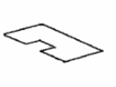 Toyota 63352-08050 Pad, Roof Headlining, End