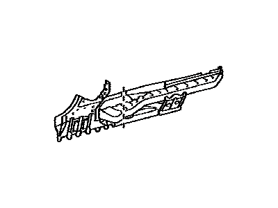 Toyota 61401-AE901 Rail Sub-Assy,  NO.1 Lower Outer,  RH