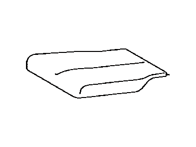 Toyota 79011-08190-E0 Cover Sub-Assy,  NO.1 Seat Cushion