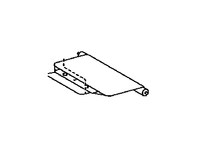 Toyota 53019-D1160 Shutter Sub-Assembly, Radiator