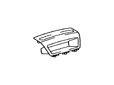 Toyota 58933-08030-C0 Garnish,  Console Rear End Panel