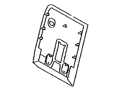 Toyota 71757-08021-C2 Seat Back Panel
