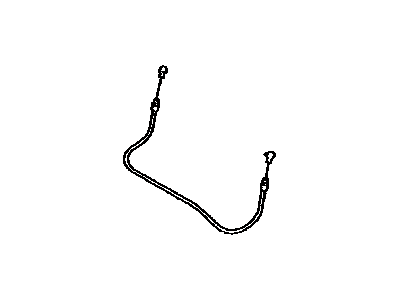 Toyota 72570-08020 Cable Assy,  Reclining Adjusting,  LH