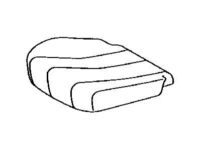 Toyota 71072-08080-B2 Cover, Front Seat Cushion, Driver Side(For Separate Type)