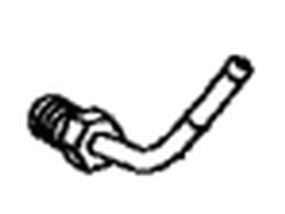 Toyota 90404-14033 Tube Sub-Assy,  Oil Cooler Outlet,  NO.1