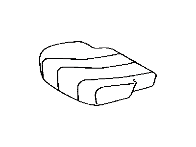 Toyota 79012-08140-E2 Cover Sub-Assy,  NO.1 Seat Cushion,  LH