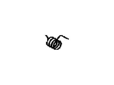 Toyota 90508-A0008 Spring, Torsion (For Parking Lock Pawl Shaft)