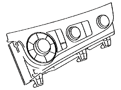 Toyota 55900-08170 Control Assy,  Air Conditioner