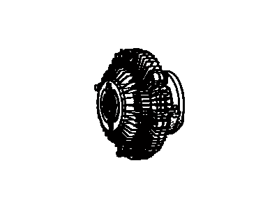 Toyota 16210-26021 Coupling Assembly, Fluid