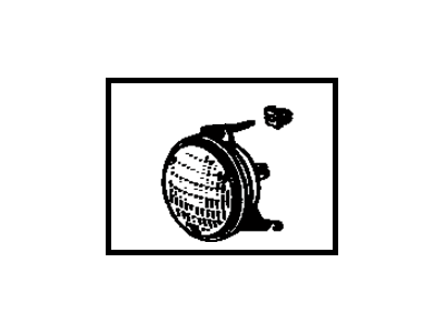 Toyota 81150-19915 Headlamp Assembly, Driver Side