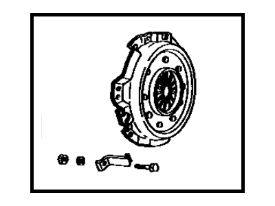 Toyota 31201-29056 Cover Sub-Assembly, Clutch