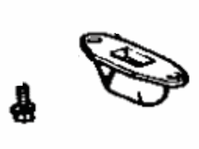 Toyota 48351-19025 Bumper,  Differential Carrier
