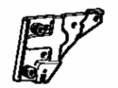Toyota 69952-12020 Plate, Front Door Glass Holder, Front Driver Side