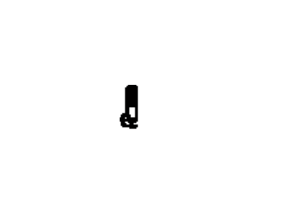 Toyota 90101-12295 Bolt,  Hexagon(For Steering Knuckle To Shock Absorber)
