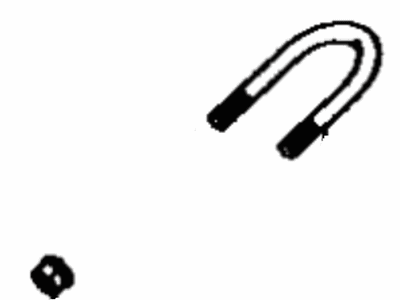 Toyota 90117-08199 Bolt Or Ring, Exhaust Pipe Front (For Front)