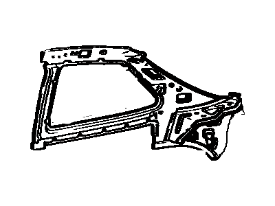 Toyota 61705-12090 Panel Sub-Assembly, Roof Side, Inner Passenger Side