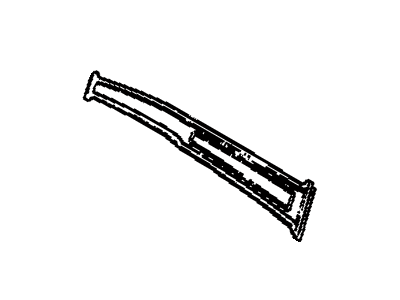 Toyota 62412-12060-08 Garnish, Center Pillar, Driver Side