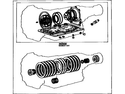 Toyota 04352-14010 Kit, Automatic Transmission Overhaul, Passenger Side