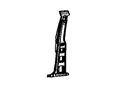 Toyota 61301-12030 Pillar Sub-Assembly, Center Body, Passenger Side