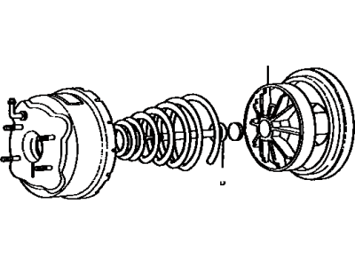 Toyota 44606-30050 Push Rod Sub-Assembly, Booster