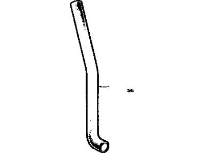 17341-26031 Toyota Hose(For Air Injection System) Illustration 1 of 1