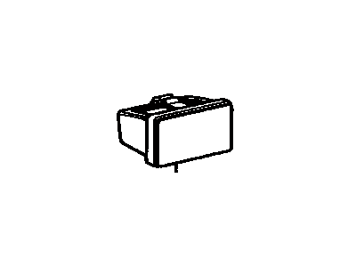 Toyota 74130-12040-04 Receptacle Assembly, Rear Ash