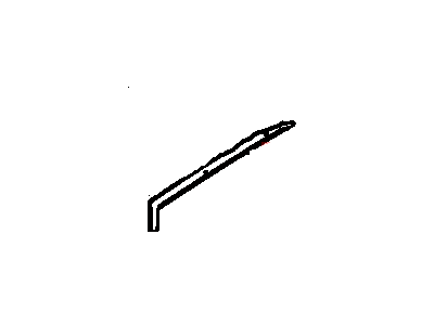 Toyota 62211-13011-05 Garnish, Front Pillar, Passenger Side