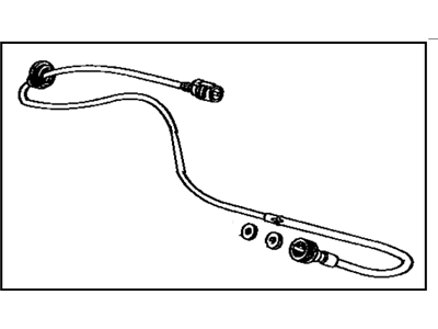 Toyota 83710-19215 Cable Assembly, Speedometer Drive
